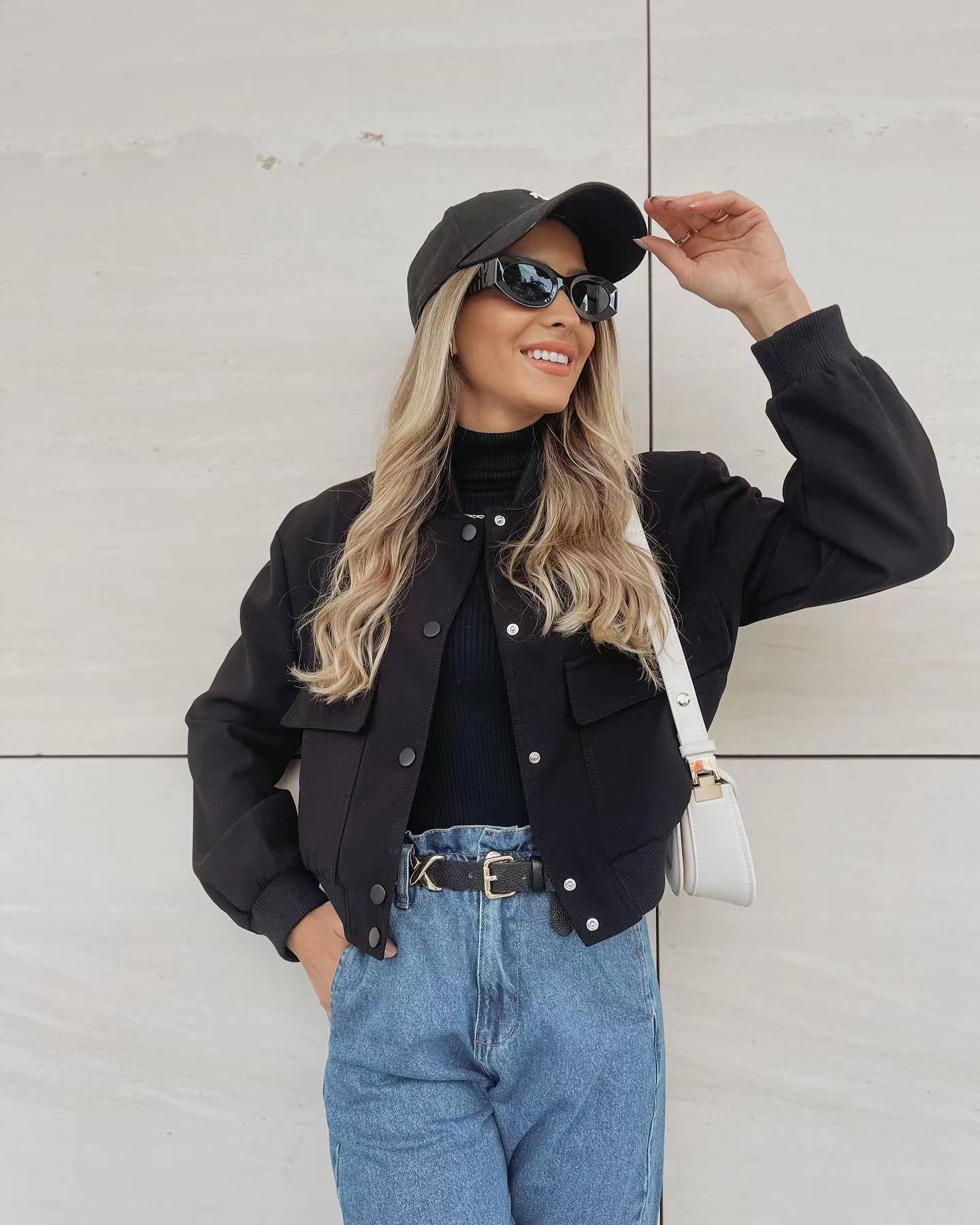 Leonie | Elegante Damen Bomberjacke für Freizeit