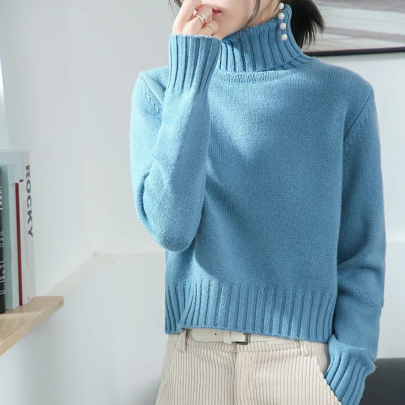 Isabelle | Weicher Damenpullover mit feinem Schnitt