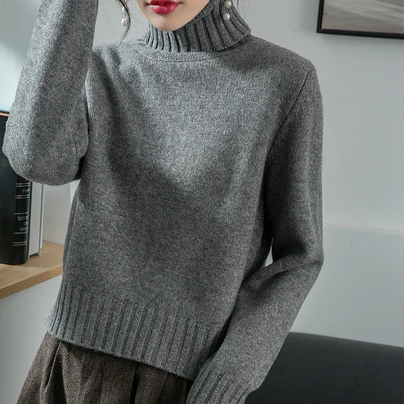 Isabelle | Weicher Damenpullover mit feinem Schnitt