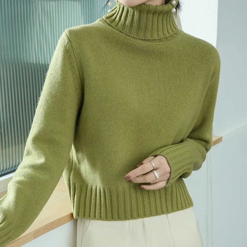 Isabelle | Weicher Damenpullover mit feinem Schnitt