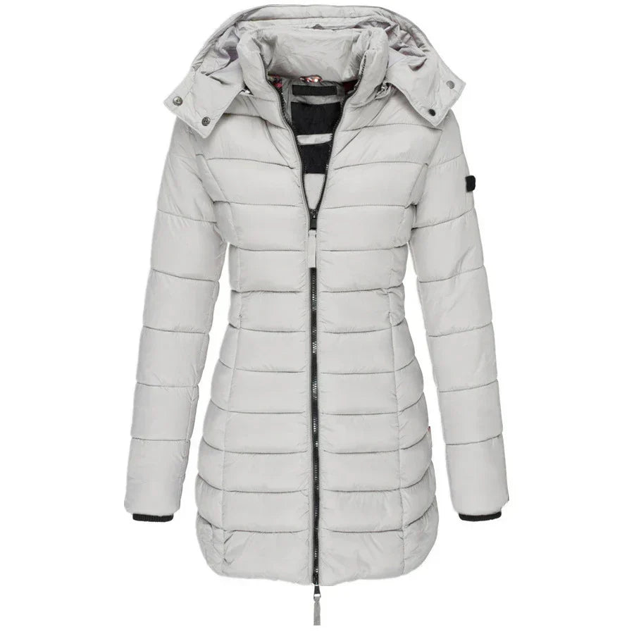 Lena | Damenparka warm gefüttert im trendigen Design