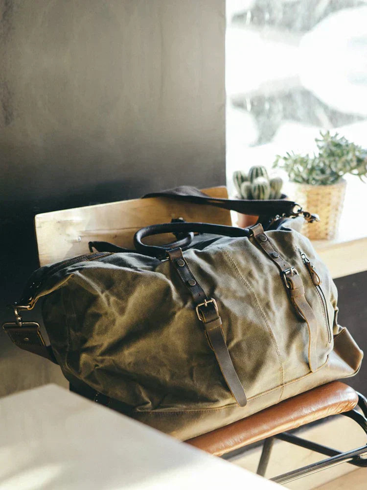 Adrian | Stilvolle Herren Wochenendtasche klassisch