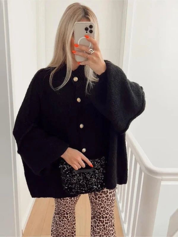 Leonie | Oversized Strickjacke für den Alltag