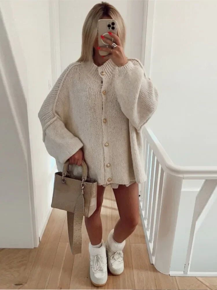 Leonie | Oversized Strickjacke für den Alltag