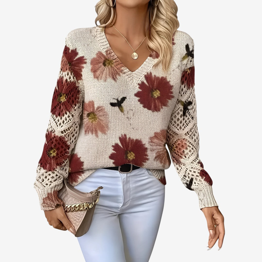 Isabell | Eleganter Pullover für Damen mit zeitlosem Rundhals