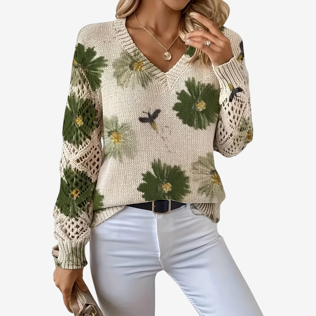 Isabell | Eleganter Pullover für Damen mit zeitlosem Rundhals