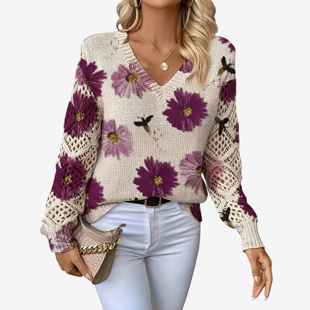 Isabell | Eleganter Pullover für Damen mit zeitlosem Rundhals