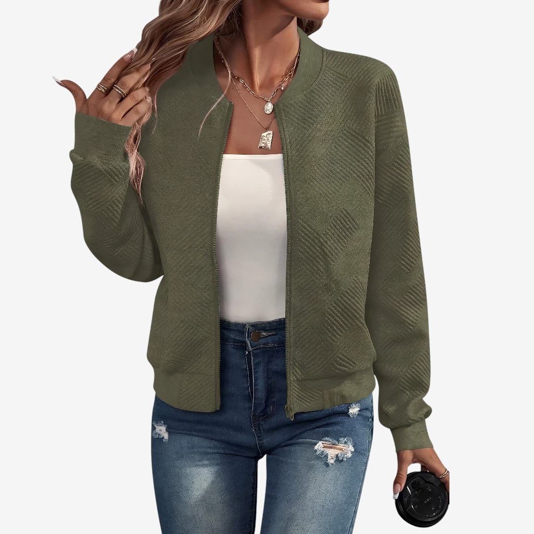 Nora | Stilvolle Damen Bomberjacke für moderne Outfits