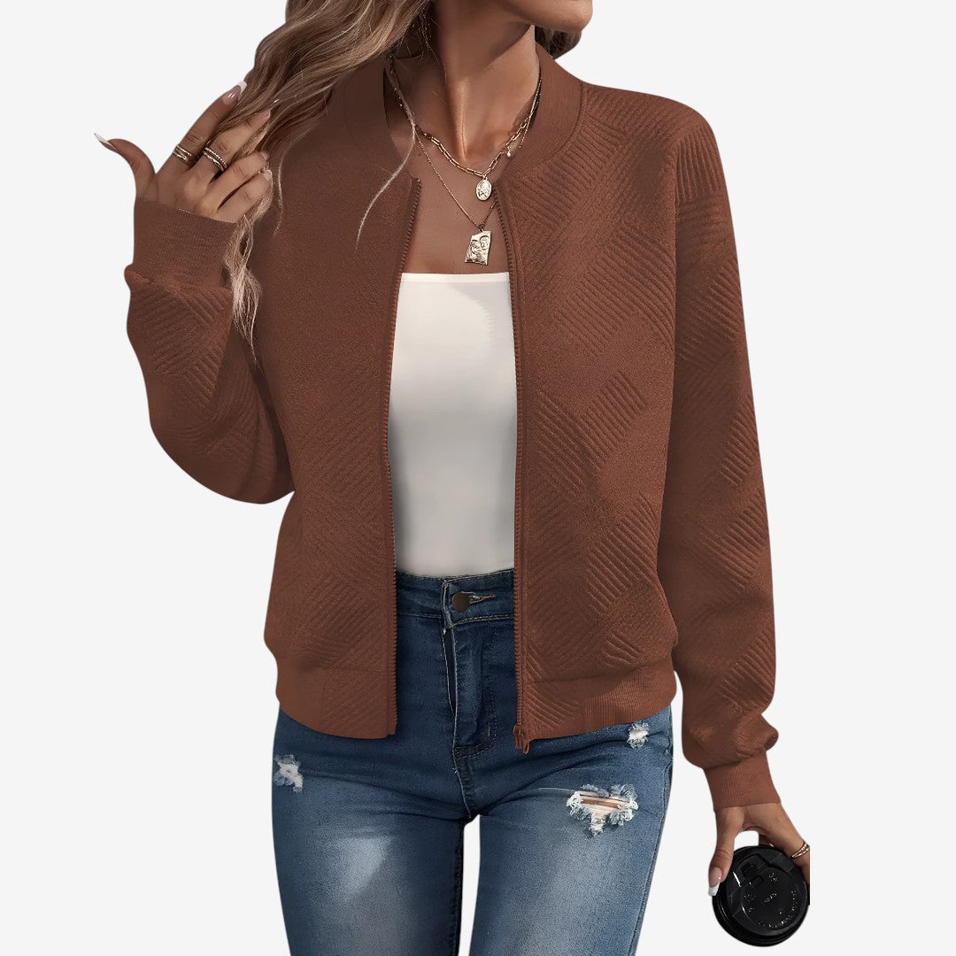 Nora | Stilvolle Damen Bomberjacke für moderne Outfits