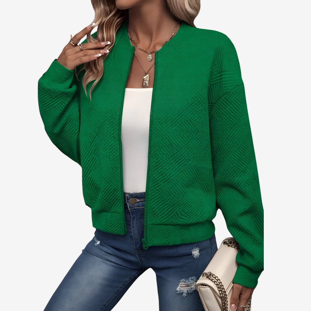 Nora | Stilvolle Damen Bomberjacke für moderne Outfits