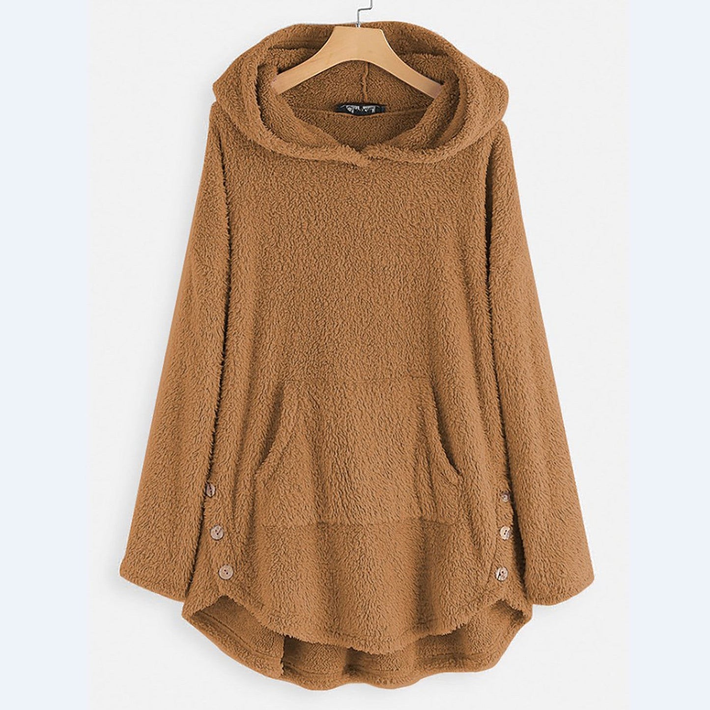 Clara | Flauschiger Winterhoodie mit Kapuze für Damen