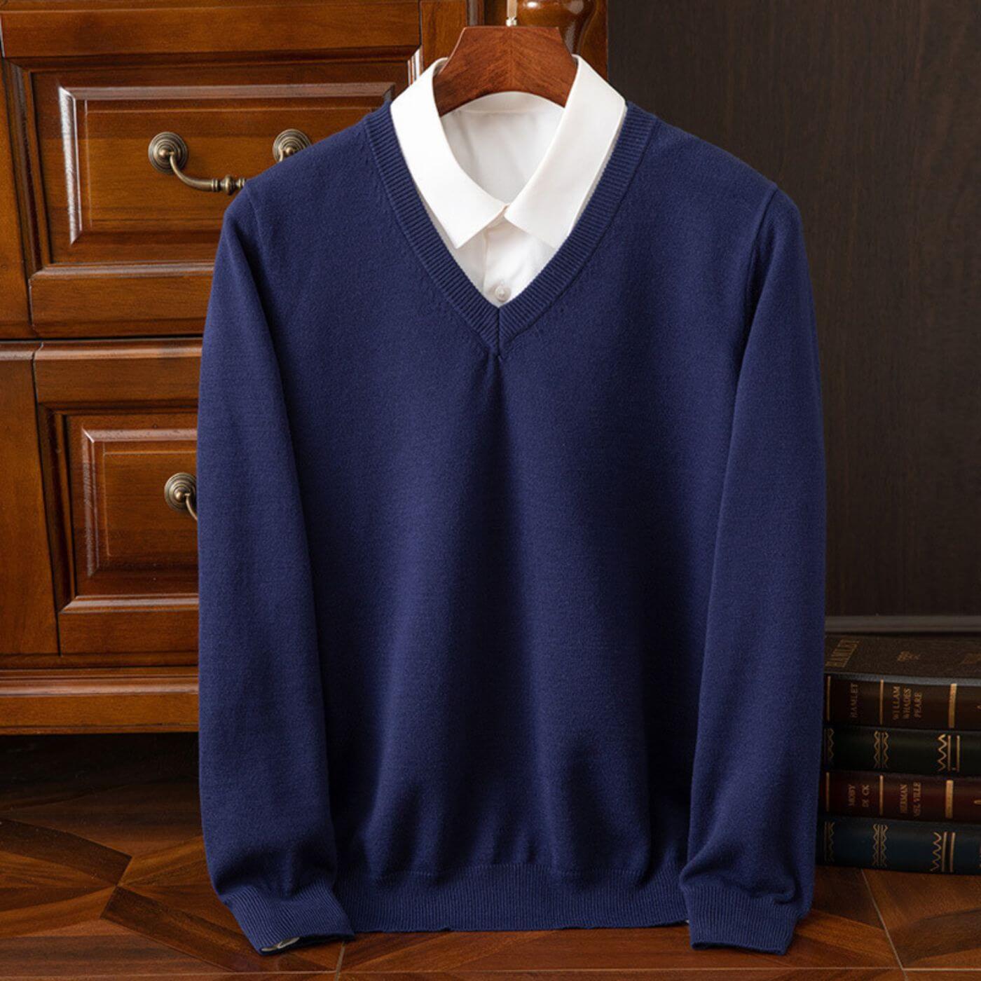Fabian | Moderner Herren Strickpullover im Premium Look