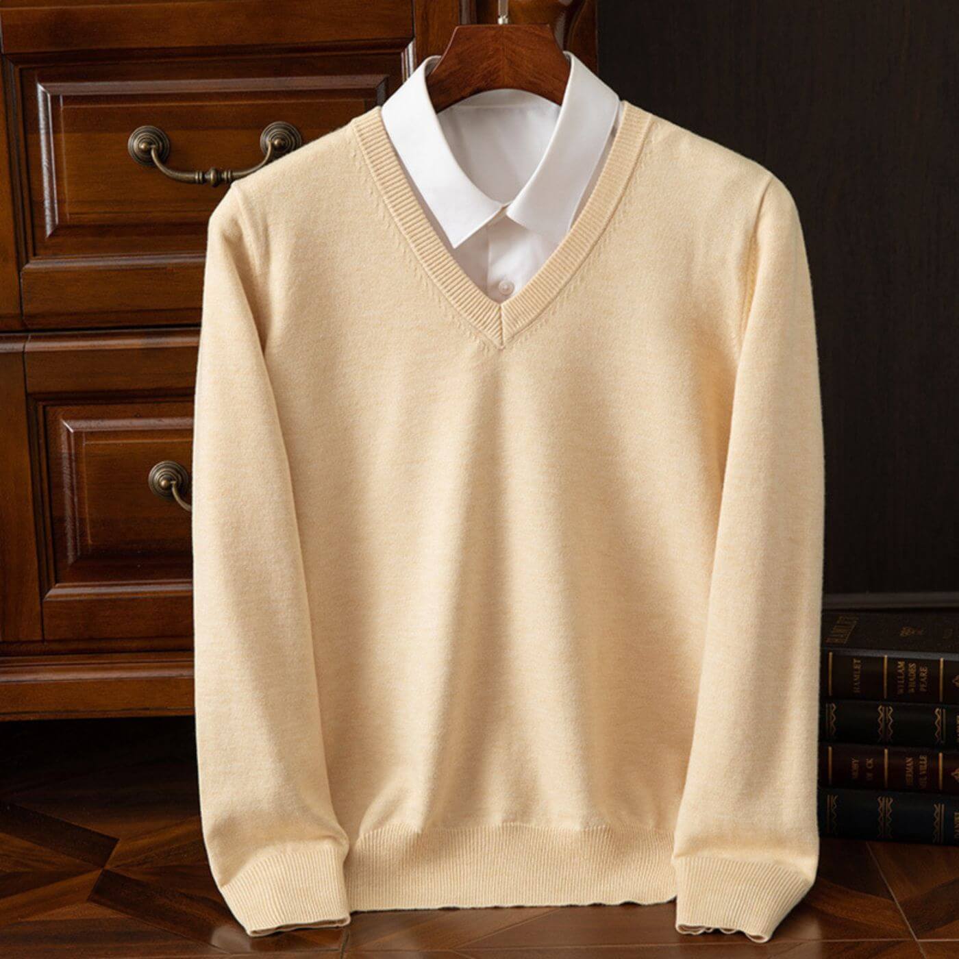 Fabian | Moderner Herren Strickpullover im Premium Look