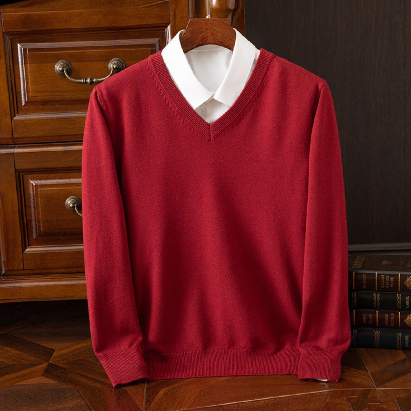 Fabian | Moderner Herren Strickpullover im Premium Look