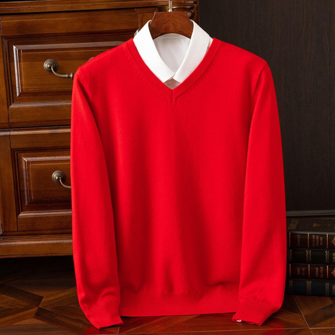 Fabian | Moderner Herren Strickpullover im Premium Look