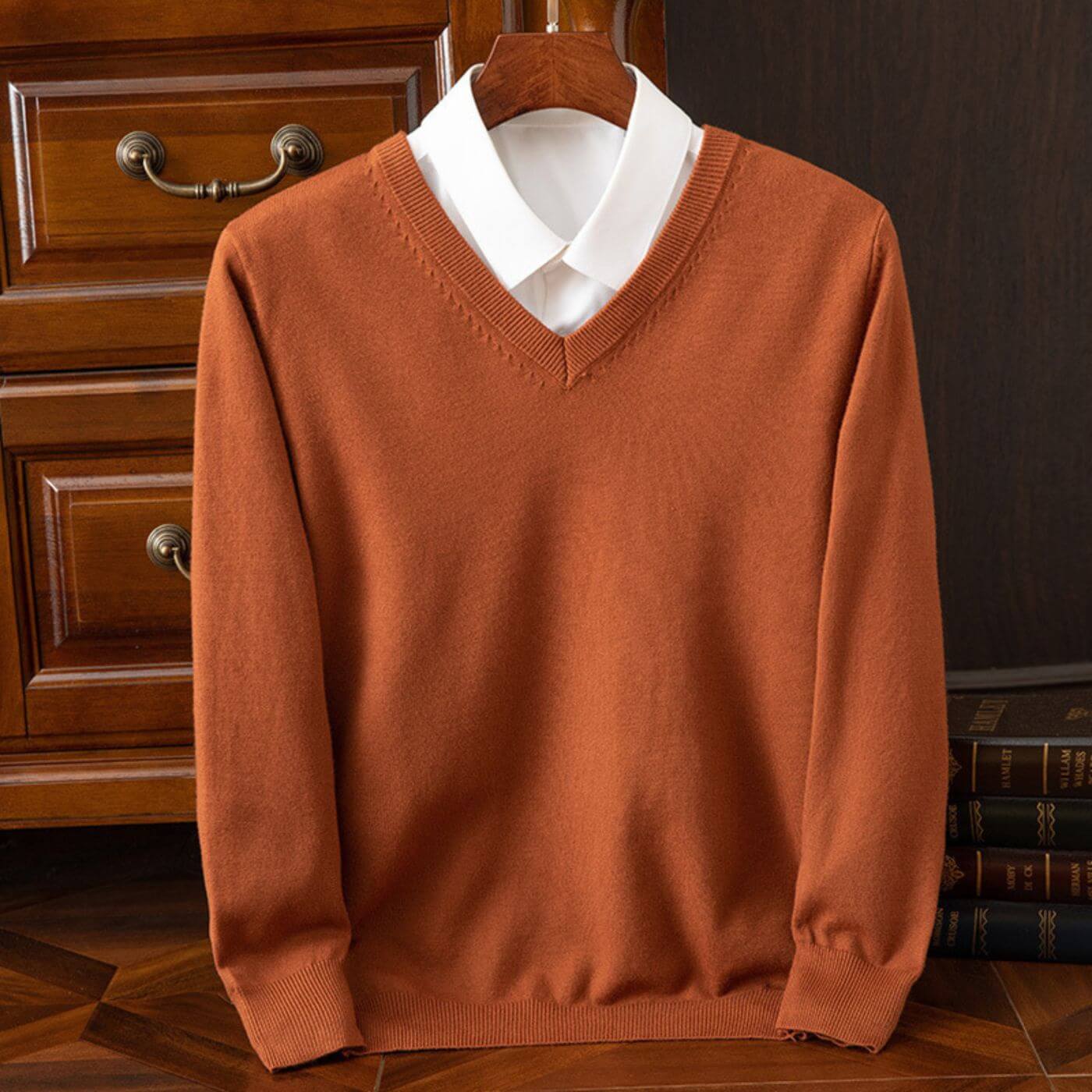 Fabian | Moderner Herren Strickpullover im Premium Look