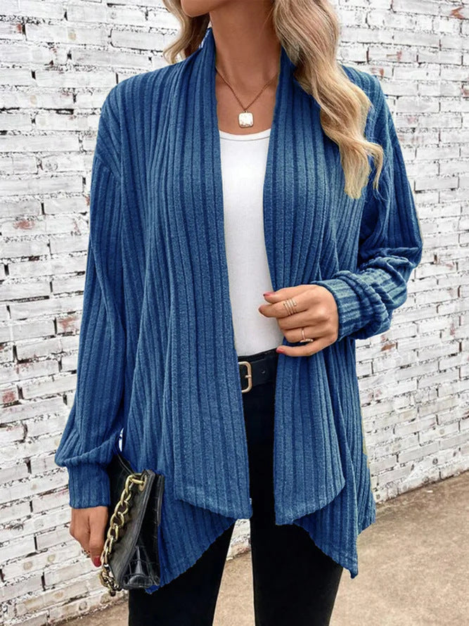 Nina | Eleganter Damen Cardigan im zeitlosen Rippdesign