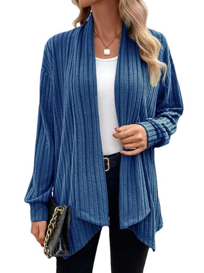Nina | Eleganter Damen Cardigan im zeitlosen Rippdesign