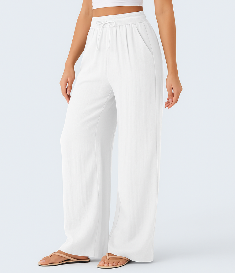 Luisa | Damen Leinenhose stilvoll und leicht für warme Tage