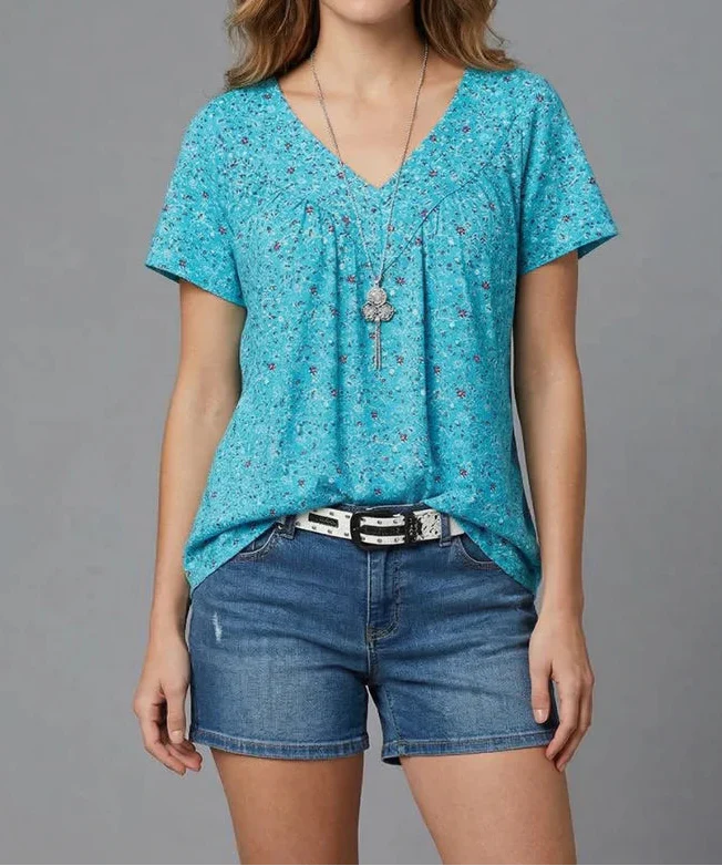 Camilla | Modisches T Shirt im floralen Stil