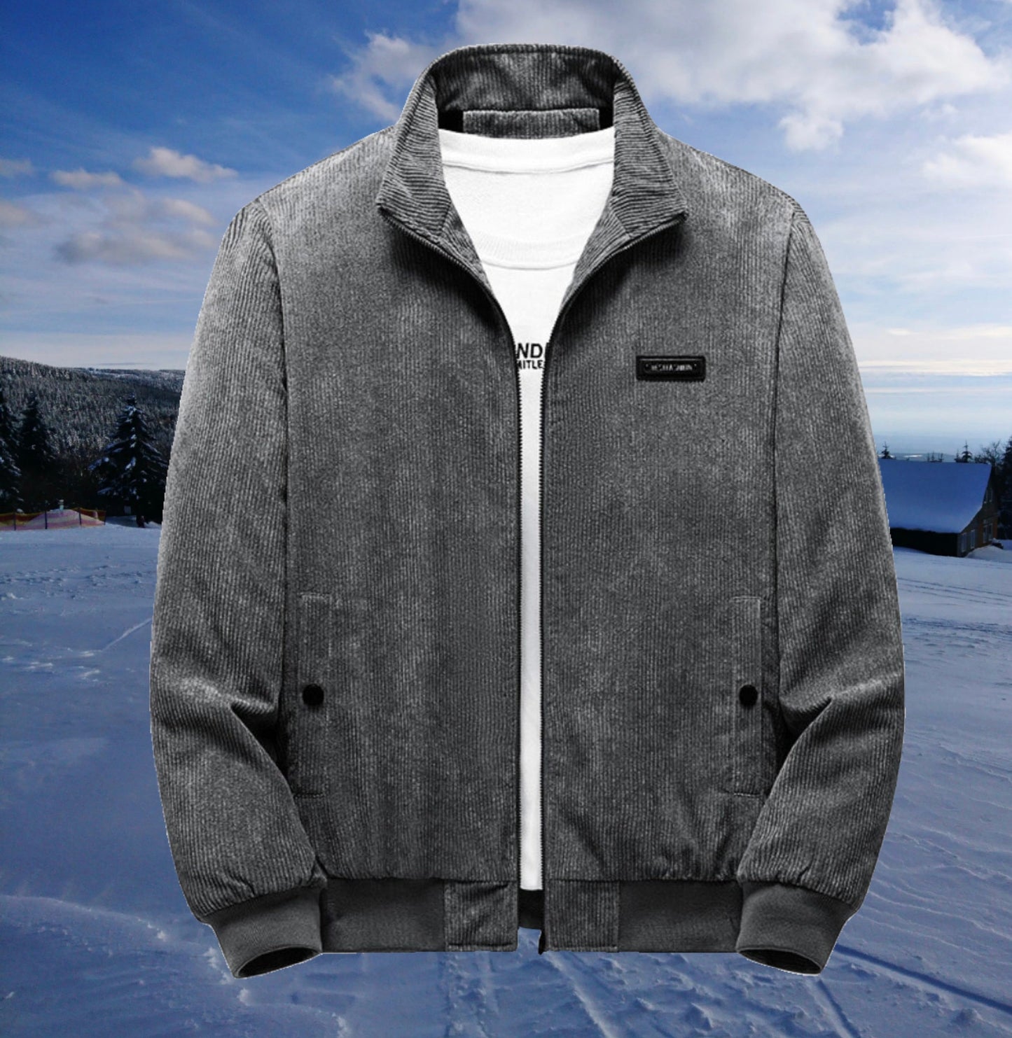 Simon | Retrojacke für Herren mit Cord und weichem Futter