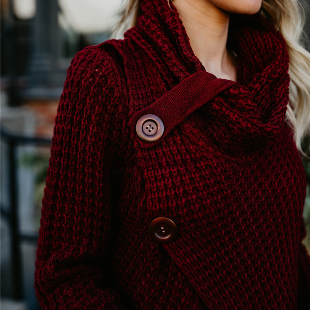 Mila | Komfortabler Damenpullover aus feinem Strick