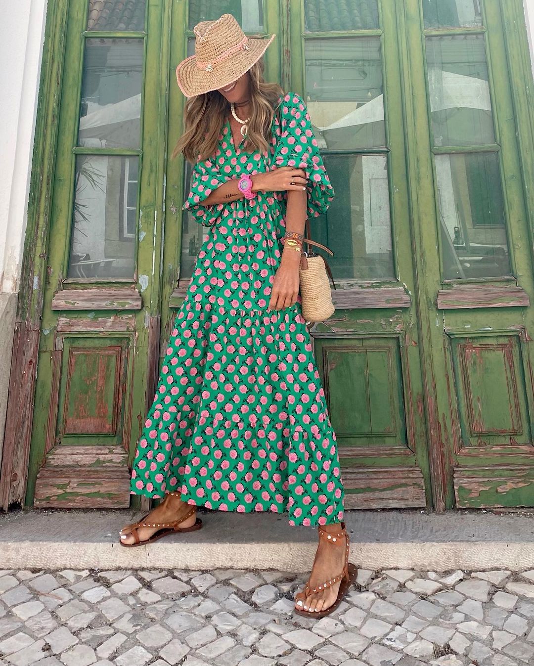 Mira | Elegantes Boho-Maxikleid für stilvolle Auftritte