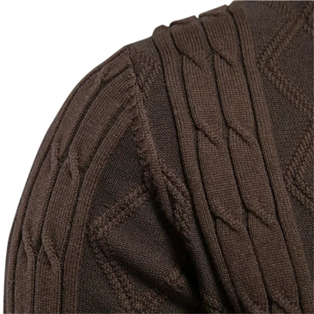 Simon | Klassischer Herren-Cardigan mit edler Knopfleiste