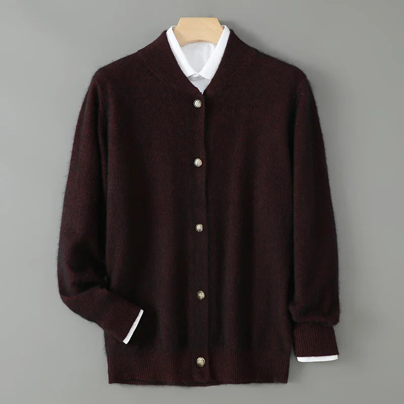 Dominik | Weicher Cashmere-Cardigan im edlen Design