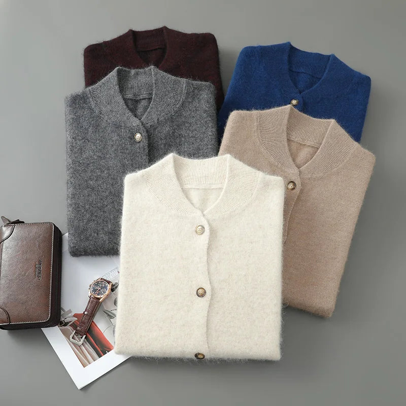 Dominik | Weicher Cashmere-Cardigan im edlen Design