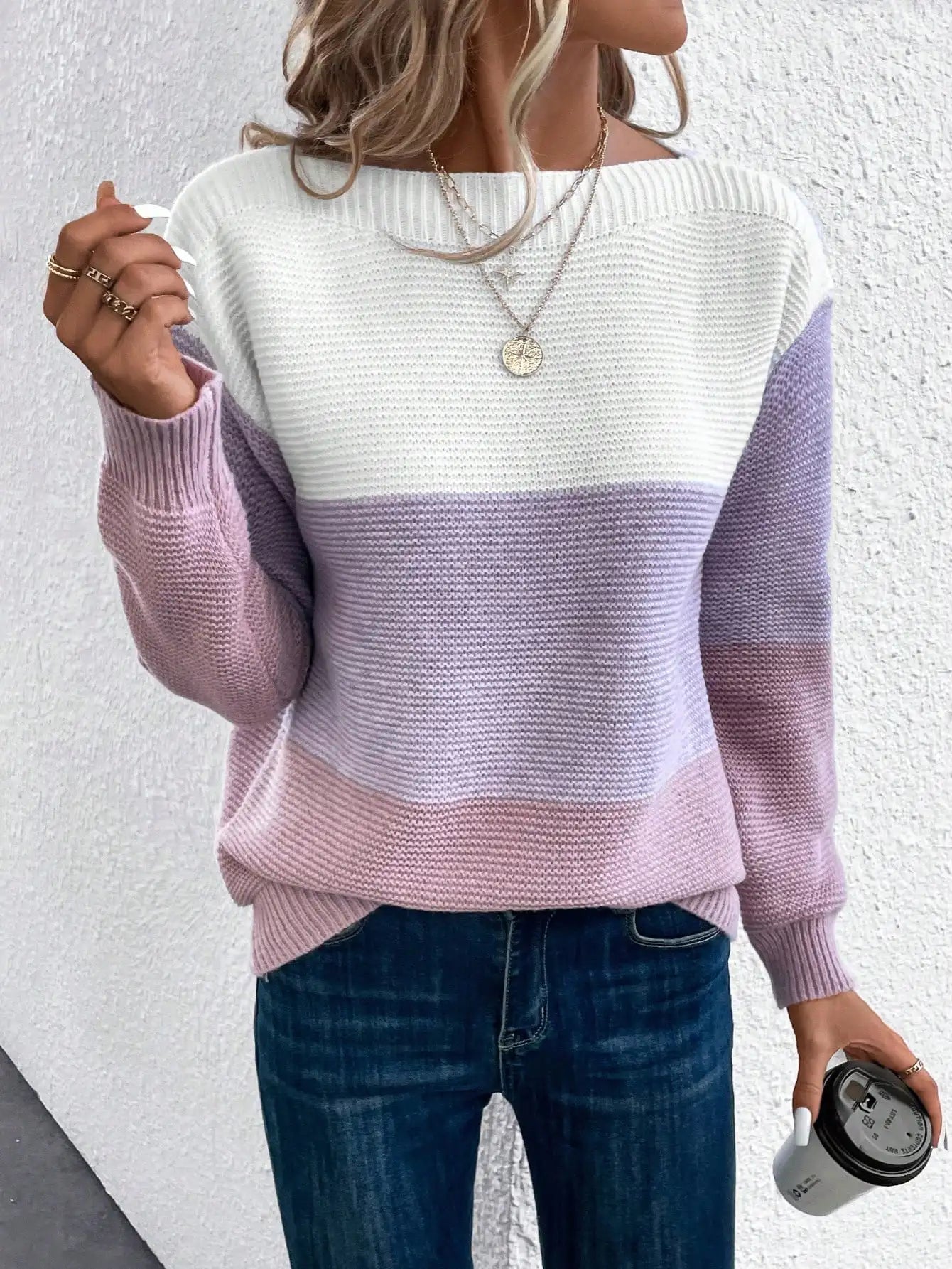 Nina | Eleganter Strickpullover für Damen & Alltag