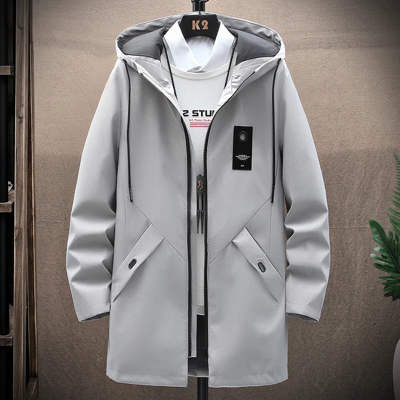Paula | Damen Kapuzenjacke in langer Passform modisch