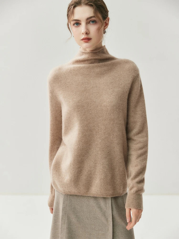 Nina | Damenpullover mit dekorativer Rückenkante