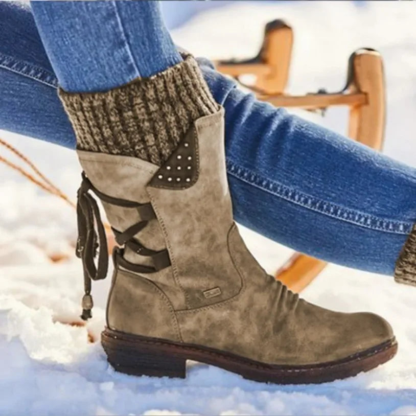 Lina | Zeitlose Damen Winterstiefel bequem und sicher