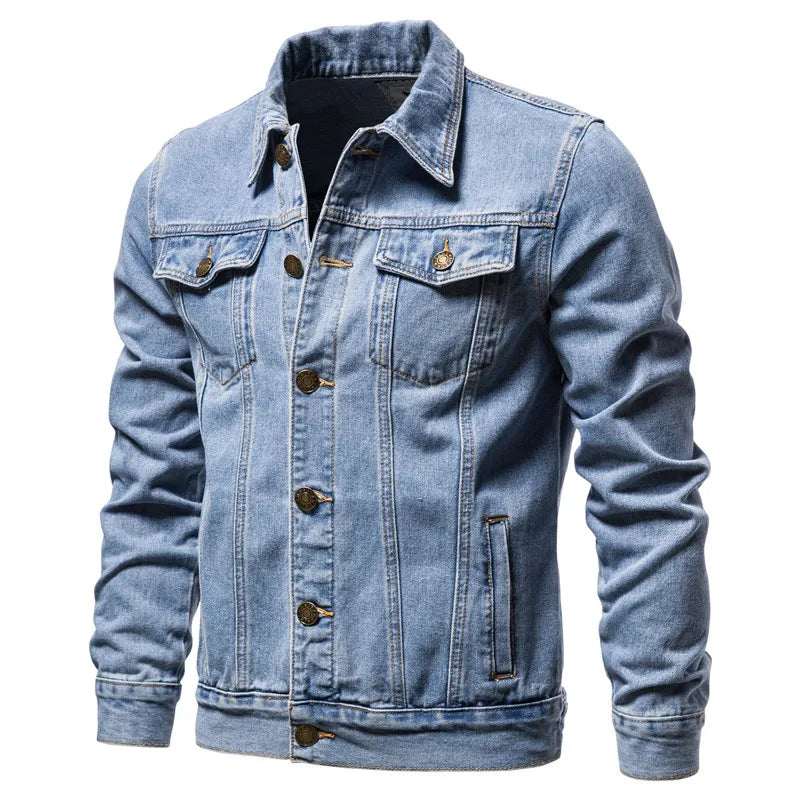 Erik | Herren Jeansjacke im klassischen und trendigen Design