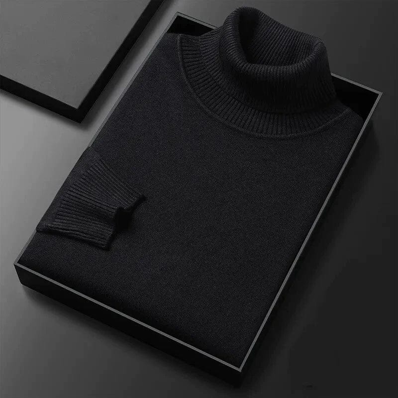 Christian | Schicker Herrenpullover mit Rollkragenstil