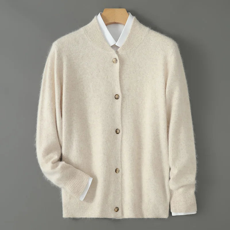 Dominik | Weicher Cashmere-Cardigan im edlen Design