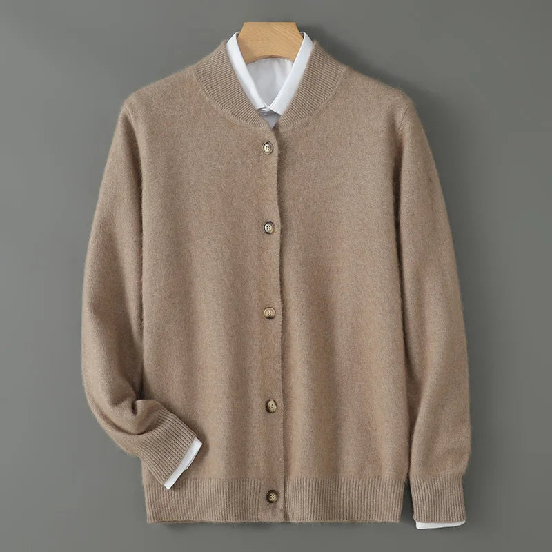 Dominik | Weicher Cashmere-Cardigan im edlen Design