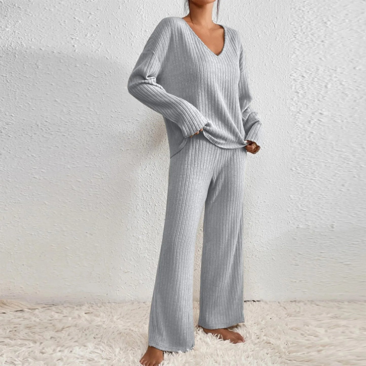 Bianca | Zweiteiliges Strick-Set im modernen Design