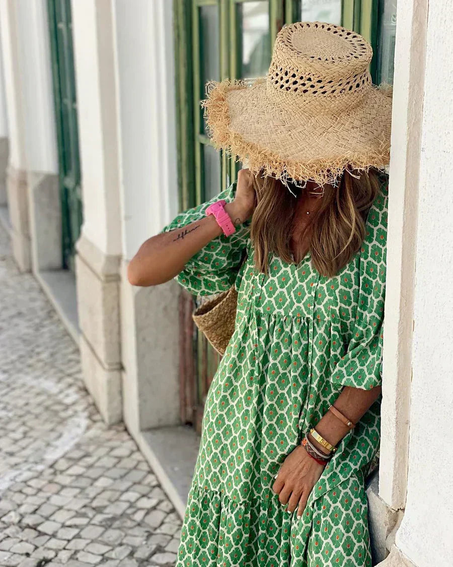 Mira | Elegantes Boho-Maxikleid für stilvolle Auftritte