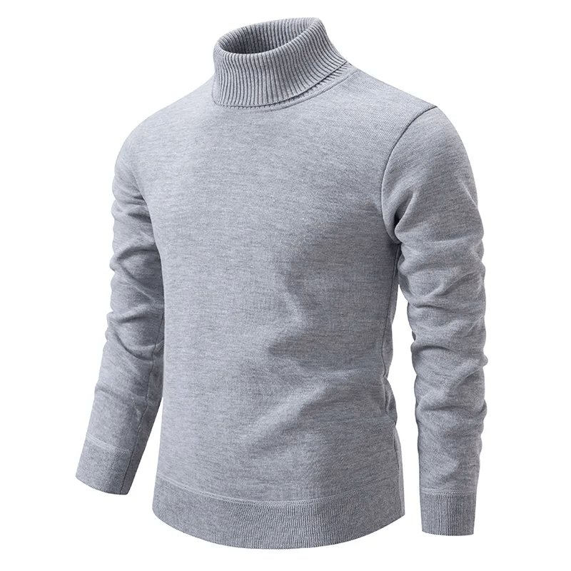 Christian | Schicker Herrenpullover mit Rollkragenstil
