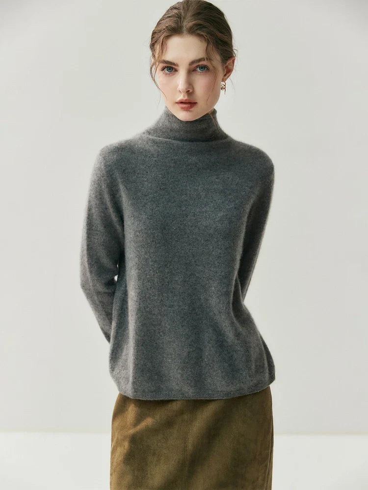 Nina | Damenpullover mit dekorativer Rückenkante