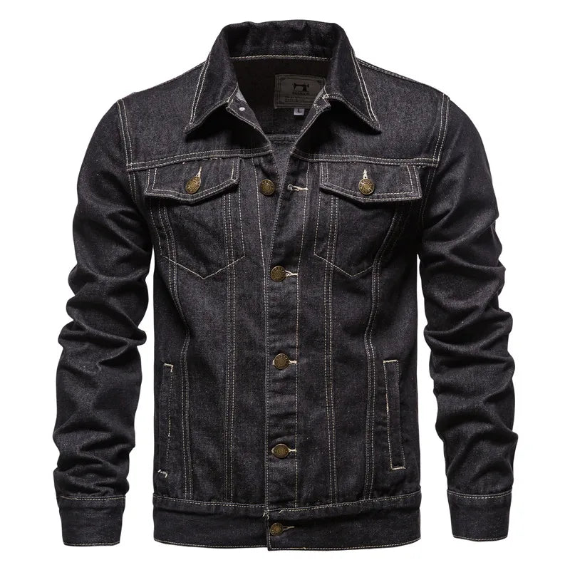 Erik | Herren Jeansjacke im klassischen und trendigen Design