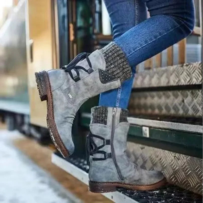Lina | Zeitlose Damen Winterstiefel bequem und sicher