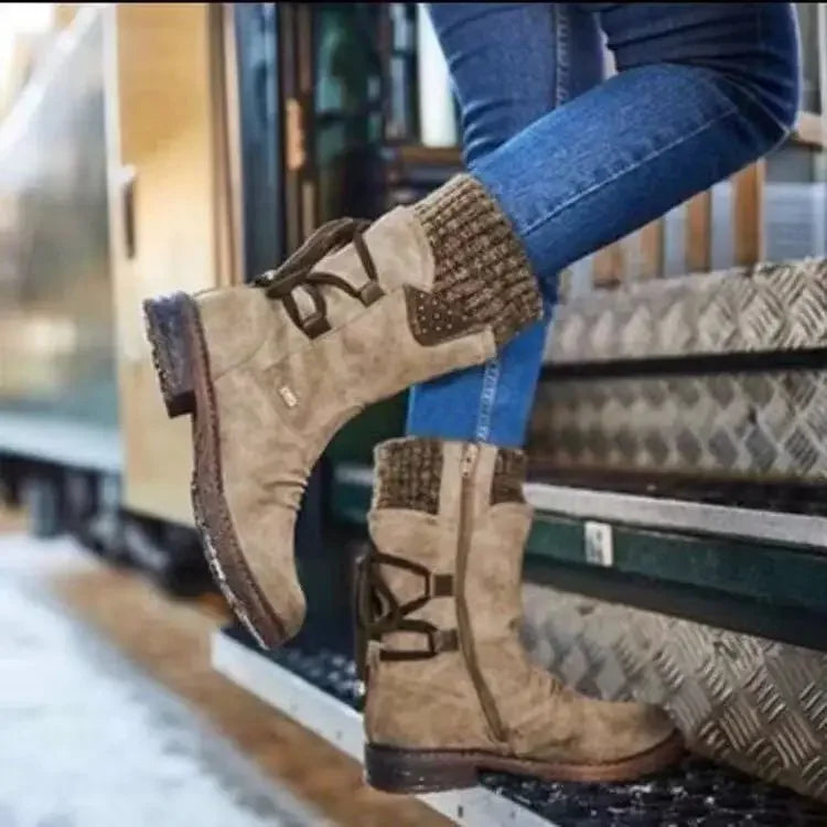 Lina | Zeitlose Damen Winterstiefel bequem und sicher