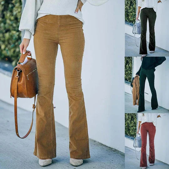 Emma | Damenhose mit leichtem Schlag im stilvollen Look