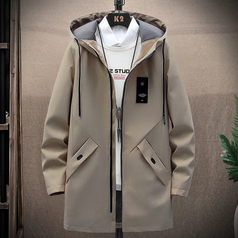Paula | Damen Kapuzenjacke in langer Passform modisch