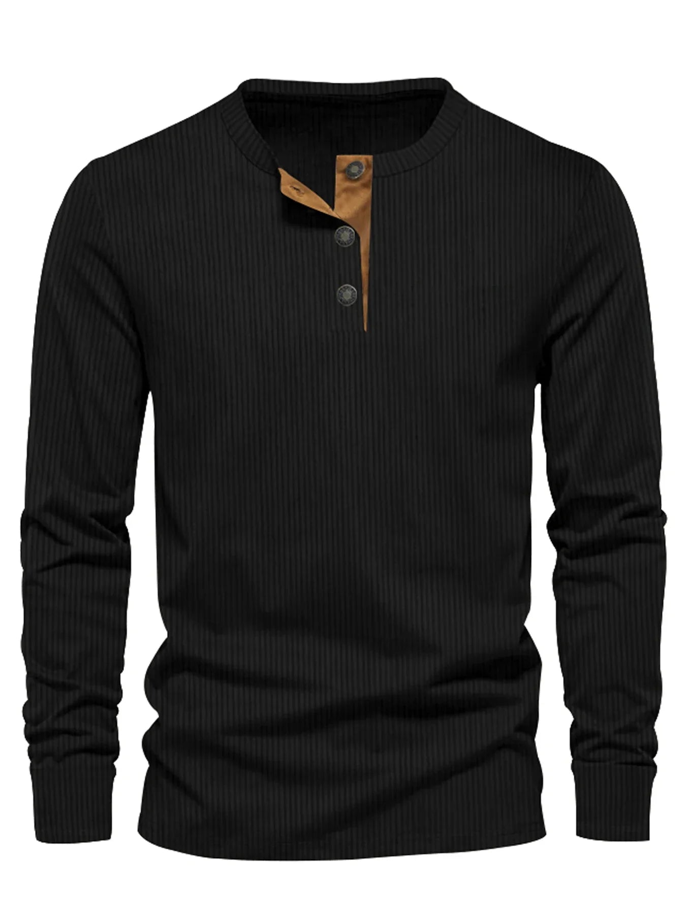 Jonas | Klassisches Langarmshirt für Herren mit Streifen