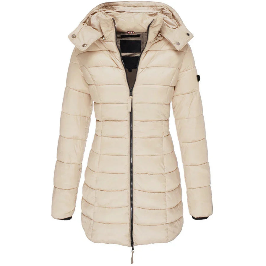 Lena | Damenparka warm gefüttert im trendigen Design