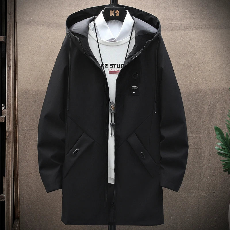 Paula | Damen Kapuzenjacke in langer Passform modisch
